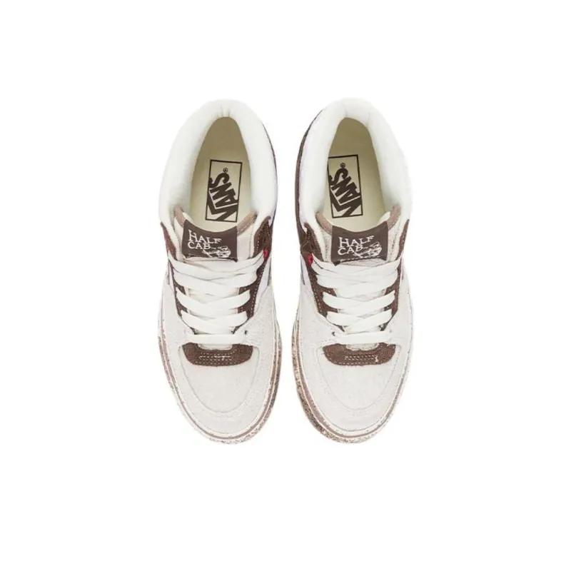 Vans Half Cab 'White Brown'-2