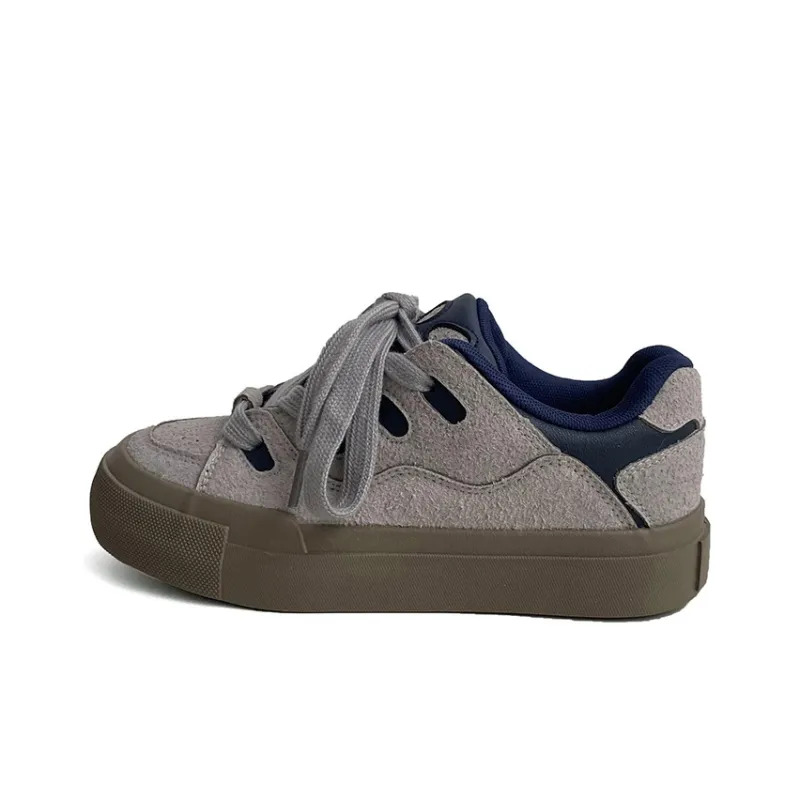Than Than Me Anti-Slip And Wear-Resistant Breathable Low-Top Skateboard Shoes Women's-8