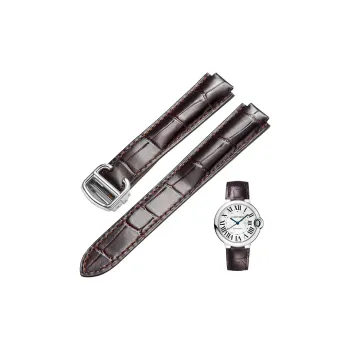 ZHISHENG Cartier Compatibility Watch Band 8/8.33/11/12/14mm Interface Width Genuine Leather Material