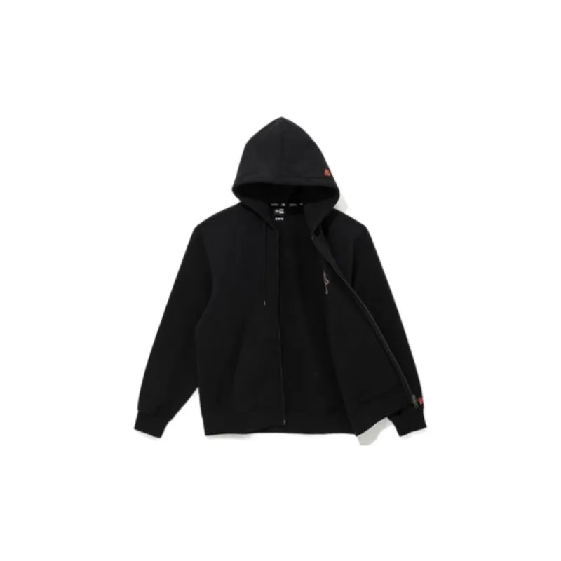 New Era Sweatshirt Jacket Men's Black-1