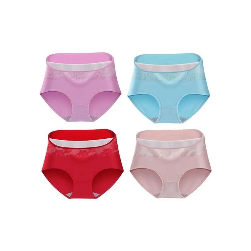 Disney Thickened And Fleece Lined 100% Cotton Underpants Women's 4 Pack-10