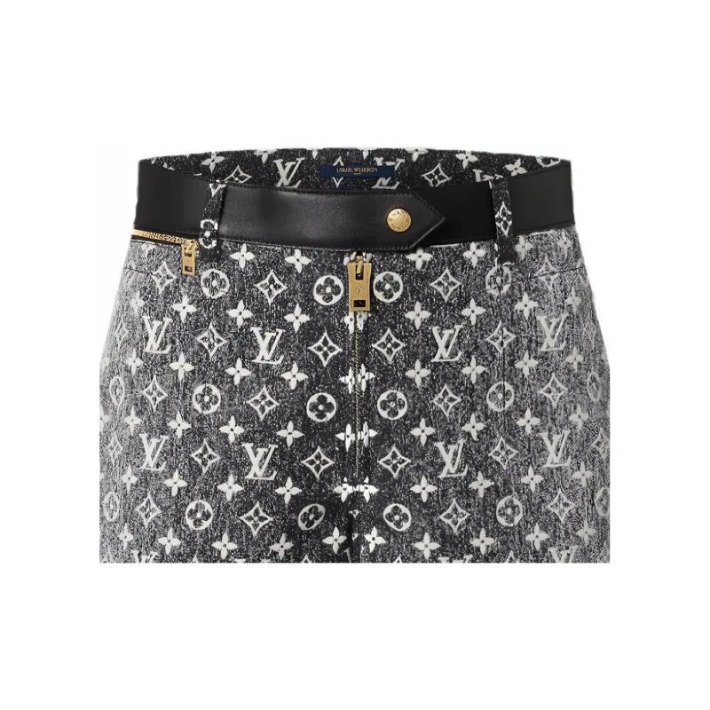 LOUIS VUITTON SS23 Casual Shorts Women's Gray-5