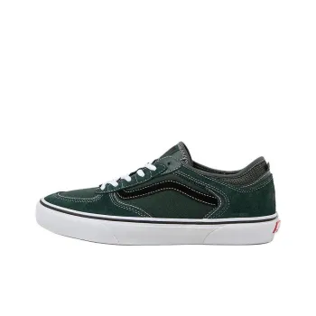 Vans Rowley Anti Slip Wear Resistant Low Top Skateboard Shoes Unisex Green