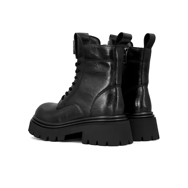 ZSBELLA Ankle Boots Women's Dark Reddish Purple/Hand Held Black-7