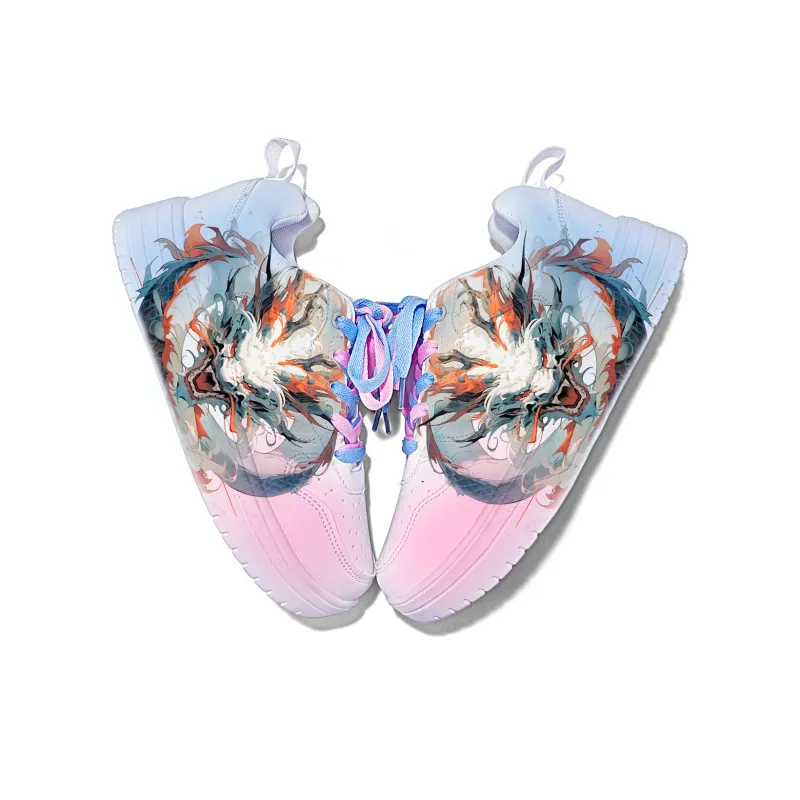 Cold Cicadas Yesterday Cushioned Wear-Resistant Breathable Lightweight Low-Top Casual Shoes Unisex-4
