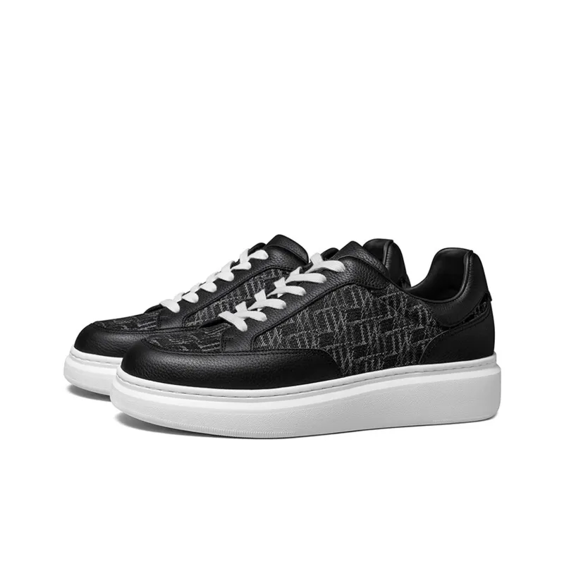 THOM WILLS Trendy Versatile Fall And Winter Casual Sports Trainer Shoes Low Top Skateboard Shoes Unisex-8