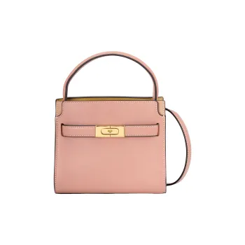 TORY BURCH Lee Radziwill Calfskin Shoulder Bag Crossbody Bag Handbag Mini Women's Pink