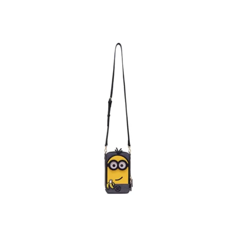 MINIONS Denim Shoulder Bag Unisex Yellow And Blue Bob Style/Yellow And Blue Kevin Style-6