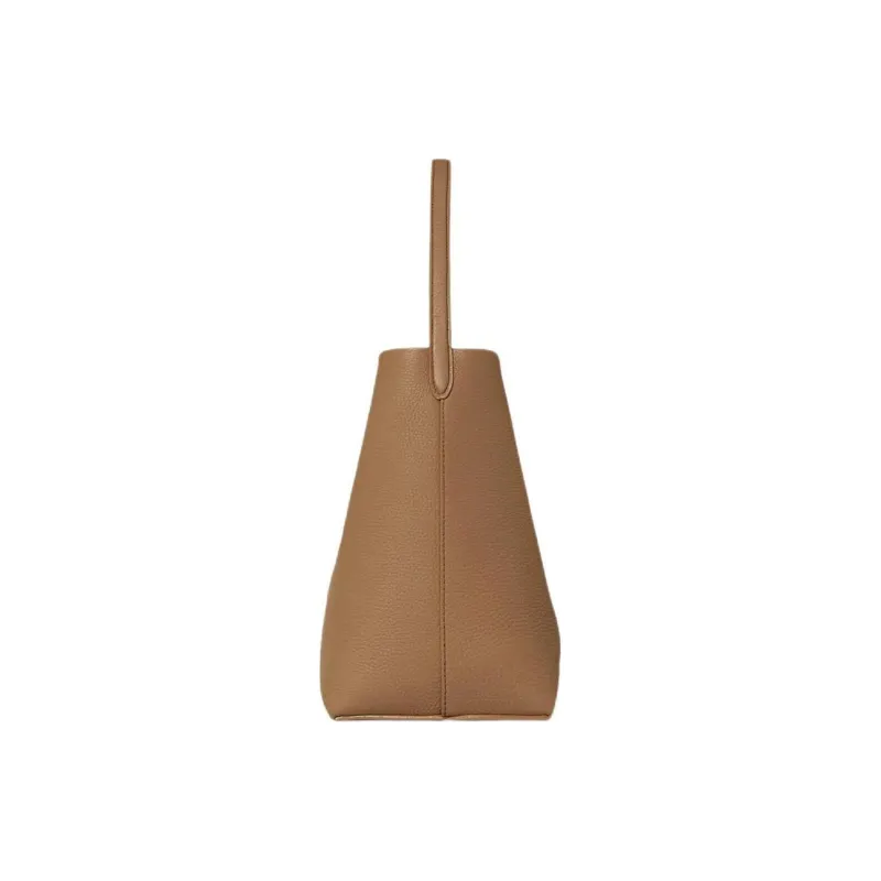 THE ROW N/S Park Calfskin Tote Bag, Shopping Bag, Shoulder Bag, Handbag Trumpets Women's Sand Yellow-2