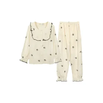 Beiyan Pajama Set Women's Apricot