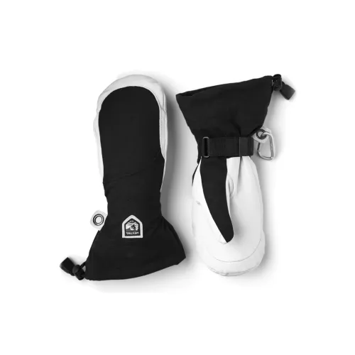 HESTRA Polyester Polyamide Sheepskin Sports Gloves Women's Black
