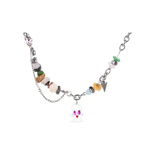 BLESSED BULLET Alloy Necklaces Unisex Multicolor