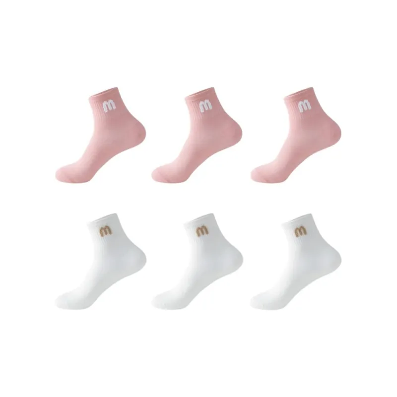Lanza Mid Calf Socks Women's 6 Pack-14