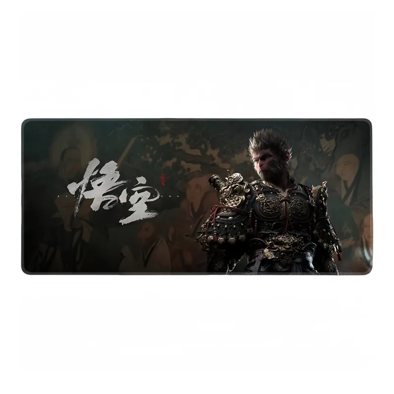 Under Black Myth Guan Yu Extra Large Laptop Stand Dormitory Desktop Esports Gaming Mouse Pads-17