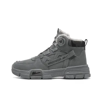 WARRIOR Snow Boots Men Gray