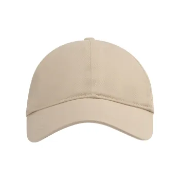 CALVIN KLEIN Cotton Baseball Caps Unisex Beige Apricot