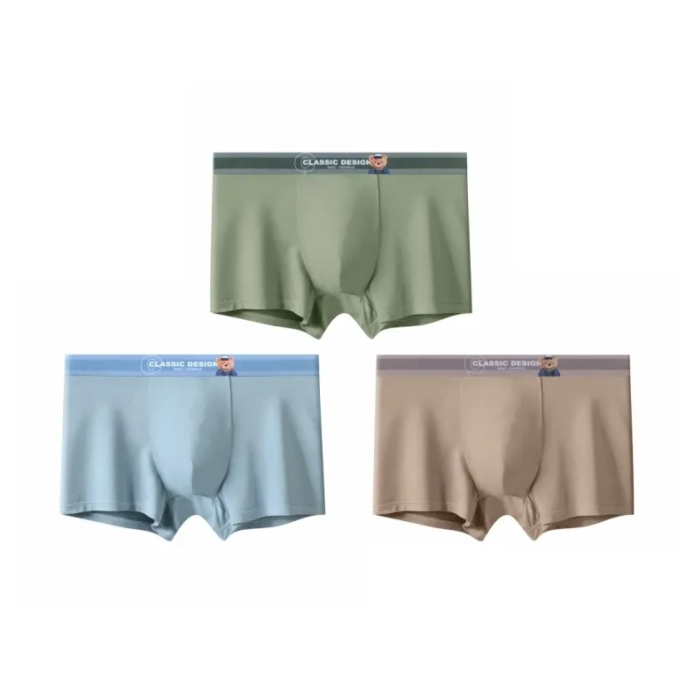 Qiao Ni Tong Underpants Men's 3 Pack-5