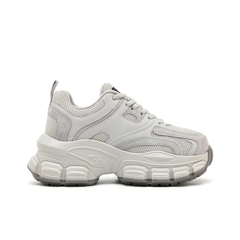 Lee Height Increasing Low Top Chunky Sneakers Women's-3