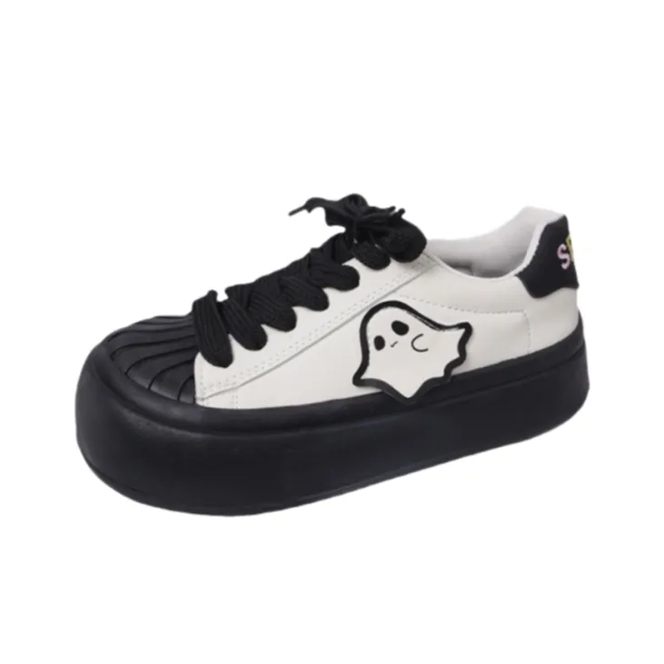 PARK DANCE Low Top Skateboard Shoes Women's-4
