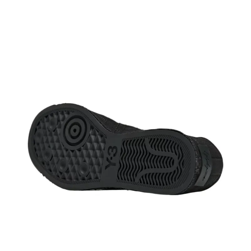 Adidas Y 3 Nizza Low Triple Black-3