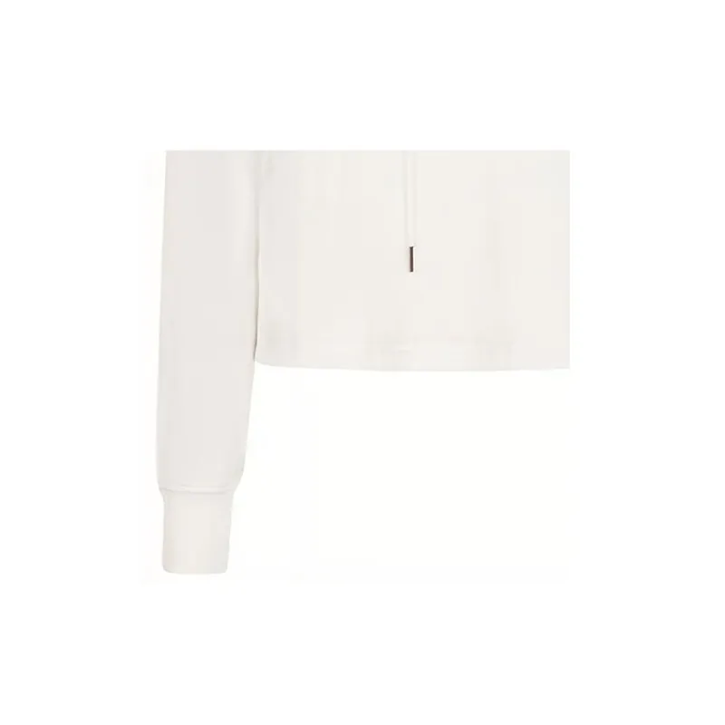 KENZO Letter Logo Sweatshirts Women's White-3