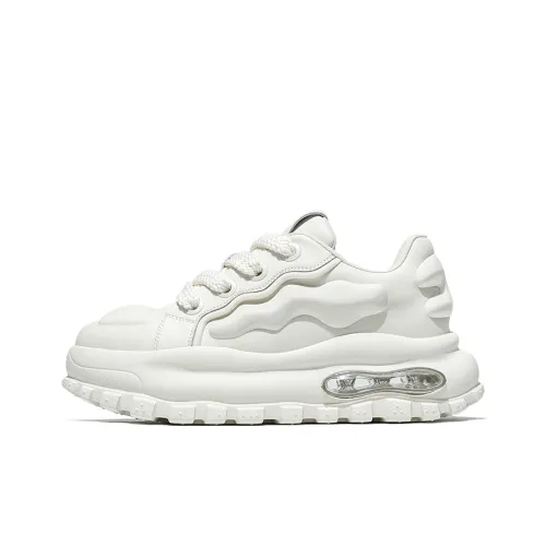 MOERBAI Original Machine Series Wear-Resistant Lightweight Breathable Height Increasing Low-Top Skateboard Shoes Unisex