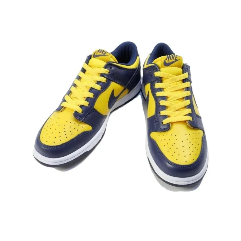 Nike Dunk Low 'Navy Yellow'-4