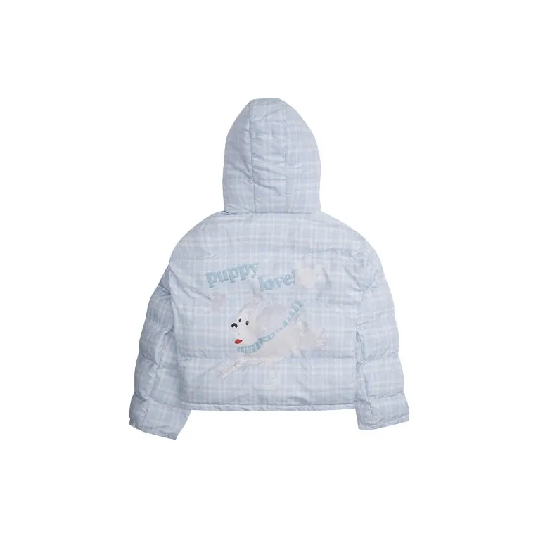 MASOOMAKE Puffer Jacket Women's Blue-1