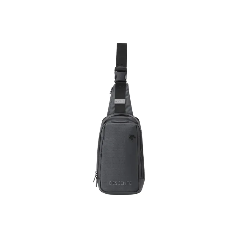 DESCENTE Sling Bags Nylon Gray Unisex-0