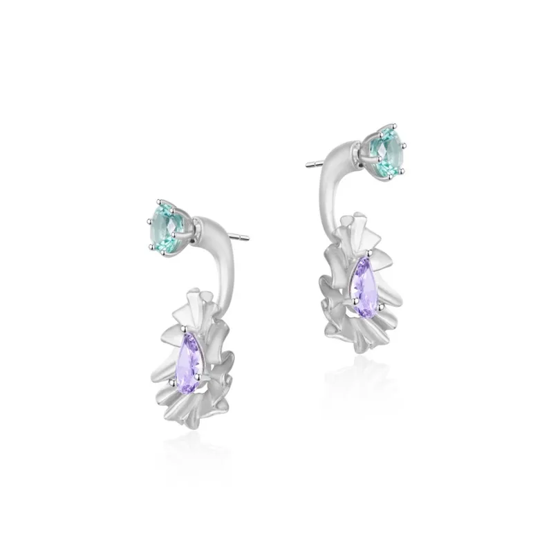 Lost In Echo 925 Sterling Silver Earrings Women's-1