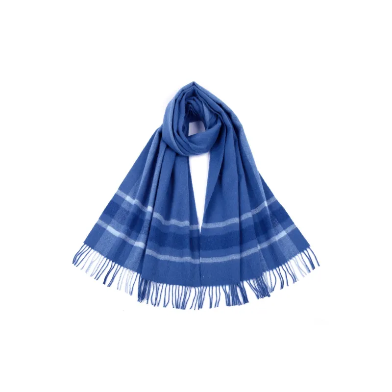 Red Bean 30% Cashmere 70% Wool Knit Scarves Women's-30