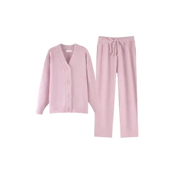 ZumashL Luxury Designer Series Pajama Set Women's Fairy Tale Pink