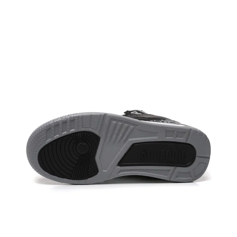 DD&OO Coverage Slip Resistant Waterproof Low Top Skateboard Shoes Unisex White Blue-29