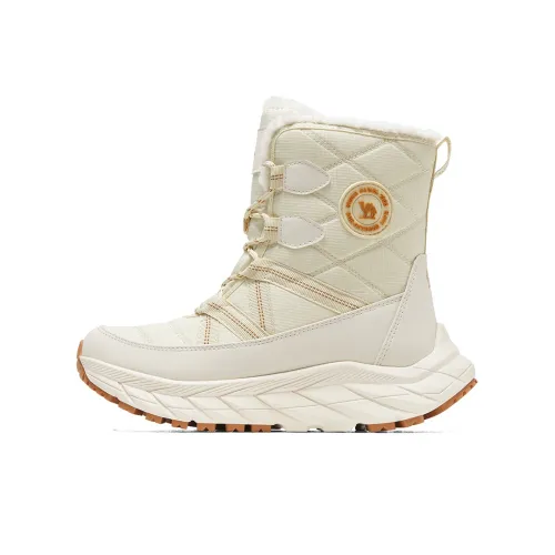 CAMEL Warm Wear-Resistant Height Increasing Coverage Balance Crew Snow Boots Women's