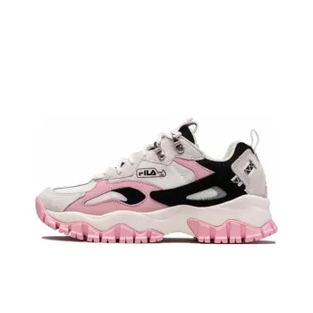 FILA Ray Tracer Tr 2 Cushioning, Slip Resistant, And Abrasion Resistant Low Top Casual Shoes Women's White