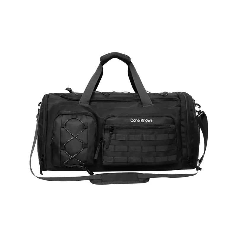 GOBLIN SHARKS 1759 Nylon Gym Bag Unisex Gray/Army Green/Black Red/Pure Black-15