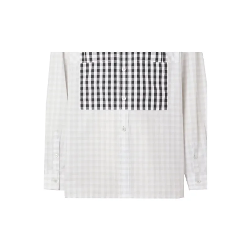 Burberry Shirt Men's Light Gravel Gray-5
