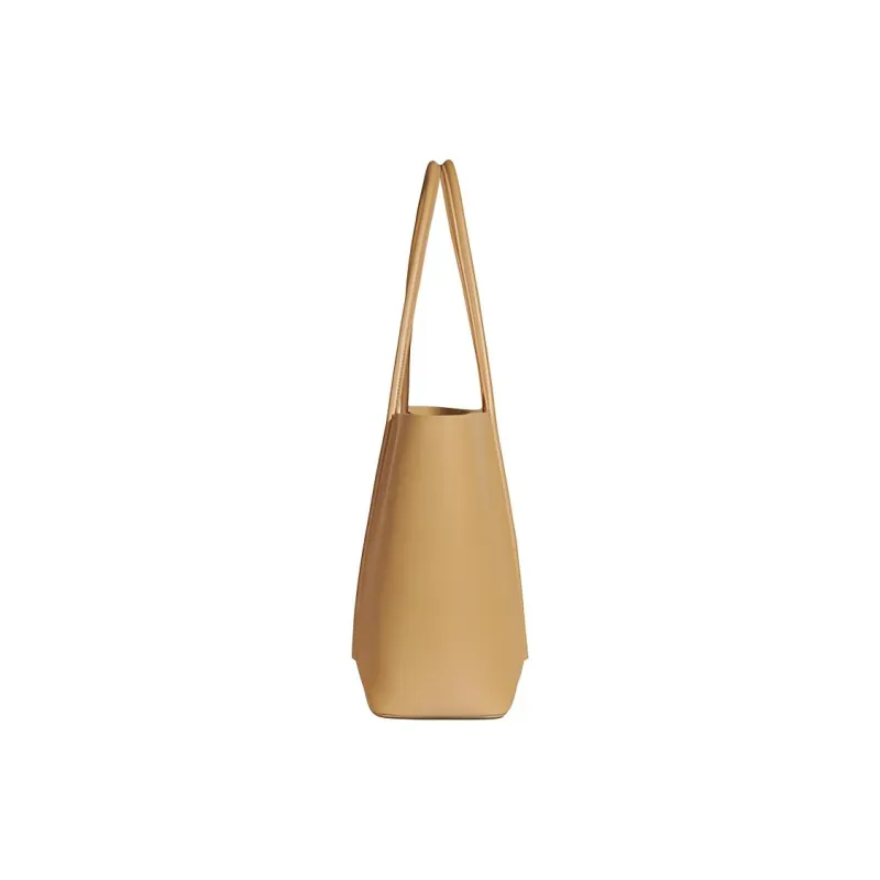 NIUMJ Cow Leather Handbag, Shoulder Bag Tubas Women's Apricot/Black/Caramel/Milk Tea-8