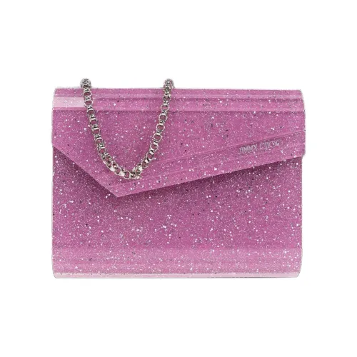 Jimmy Choo Acrylic Crossbody Bag Shoulder Bag Women's Pink