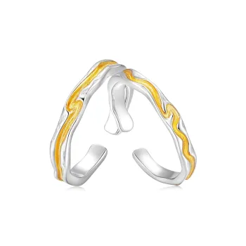 OSSINMI S925 Silver Rings Unisex