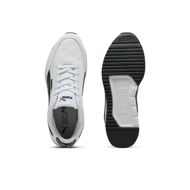 PUMA Wear resistant And Lightweight Low Top Casual Shoes Unisex White-3