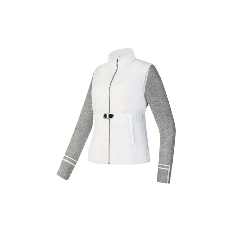 FILA Golf Series SS25 Puffer Jacket Women's Jade White-2