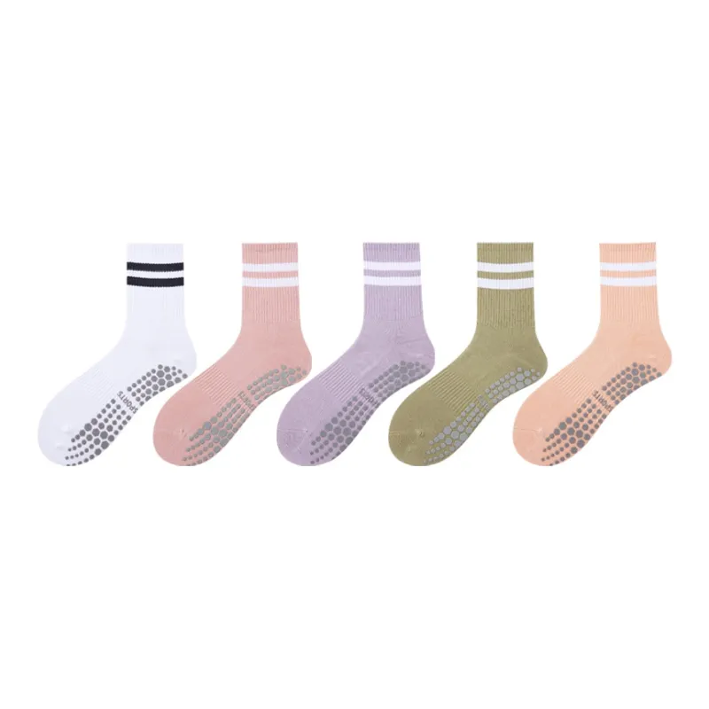 MADALLO Mid Calf Socks Women's 5 Pack-0