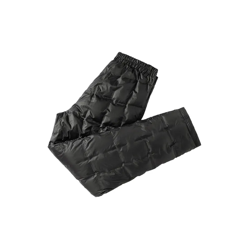 SNOW FLYING Down Pants Men's Black-3