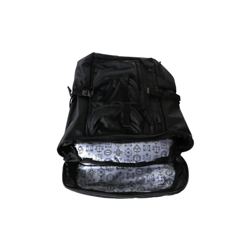 JanSport Fabric Backpack Tubas Unisex Black Gray-3