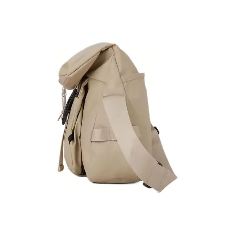 Converse Polyester Messenger Bag Shoulder Bag Crossbody Bag Regular Unisex Light Brown-1
