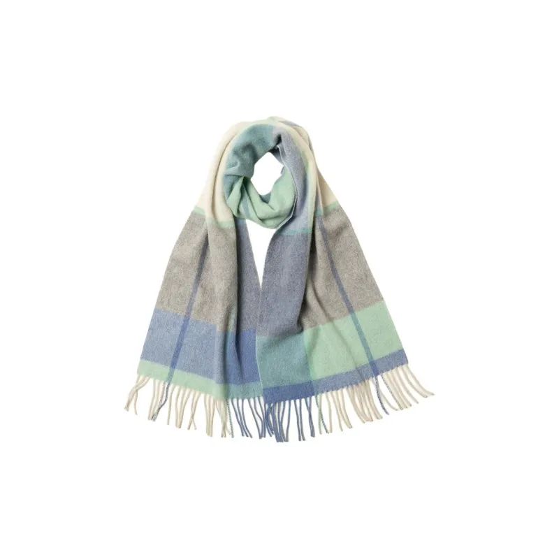 Red Bean 100% Cashmere Knit Scarves Women's-13