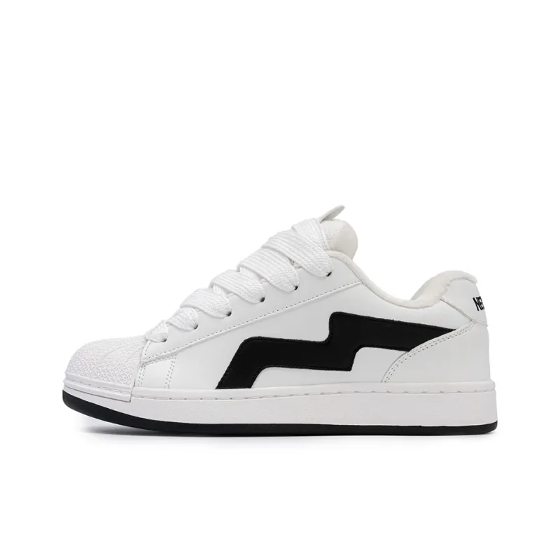 BEIER Couple Versatile Shell Head Low-Top Skateboard Shoes Unisex-7