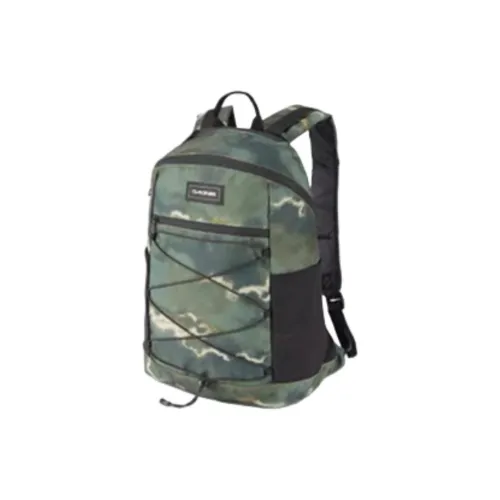 Dakine Polyester Backpack Medium Size Unisex Green Camouflage