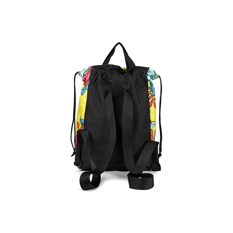 Dubaolu Fabric Backpack Large Size Unisex Black-2